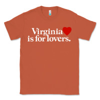 Copper VIRGINIA IS FOR LOVERS Classic Tee - linhVisuals