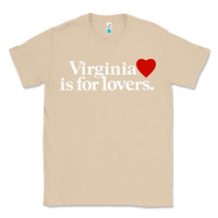 Mushroom VIRGINIA IS FOR LOVERS Classic Tee - linhVisuals