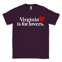 Plum VIRGINIA IS FOR LOVERS Classic Tee - linhVisuals