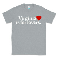 Heather Grey VIRGINIA IS FOR LOVERS Classic Tee - linhVisuals