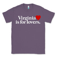Lavender VIRGINIA IS FOR LOVERS Classic Tee - linhVisuals