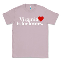 Lilac VIRGINIA IS FOR LOVERS Classic Tee - linhVisuals