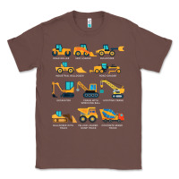 Chestnut construction excavator vehicle boys builder heavy equipment t shirt Classic Tee - linhVisuals