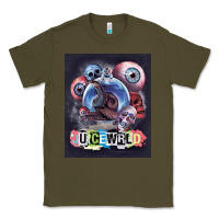 Army Green wrld legend of music rap Classic Tee - linhVisuals