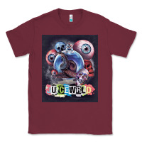 Burgundy wrld legend of music rap Classic Tee - linhVisuals