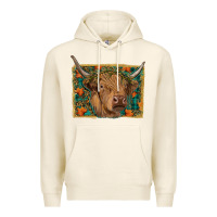 Tofu highland cow fall Premium Hoodie - RanaPortraitStore