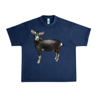 Navy Alpine Goat Urban Heavy Tee - LillyAllenDesigns