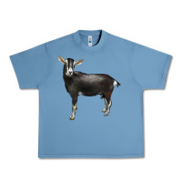 Pebble Blue Alpine Goat Urban Heavy Tee - LillyAllenDesigns