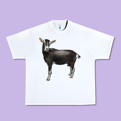 Alpine Goat Urban Heavy Tee Designed By Lillyallendesigns