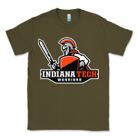 Army Green indiana institute of technology warrior Classic Tee - linhVisuals