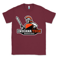 Burgundy indiana institute of technology warrior Classic Tee - linhVisuals