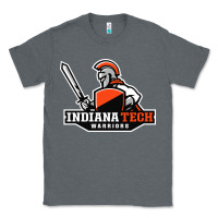 Charcoal Heather indiana institute of technology warrior Classic Tee - linhVisuals