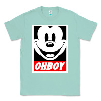 Seafoam ohboy Classic Tee - linhVisuals