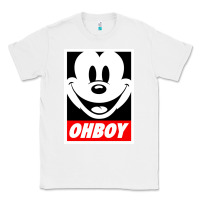 White ohboy Classic Tee - linhVisuals