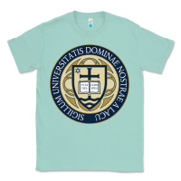 Seafoam university dame Classic Tee - linhVisuals