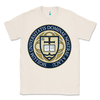 Natural university dame Classic Tee - linhVisuals