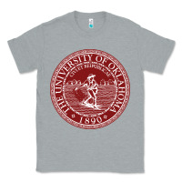 Heather Grey university oklahoma Classic Tee - linhVisuals