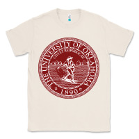 Natural university oklahoma Classic Tee - linhVisuals