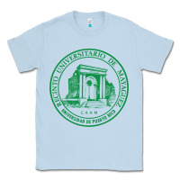 Dusty Blue upr at mayaguez Classic Tee - linhVisuals