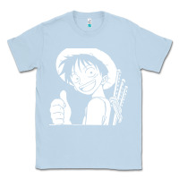 Dusty Blue luffy one piece Classic Tee - linhVisuals