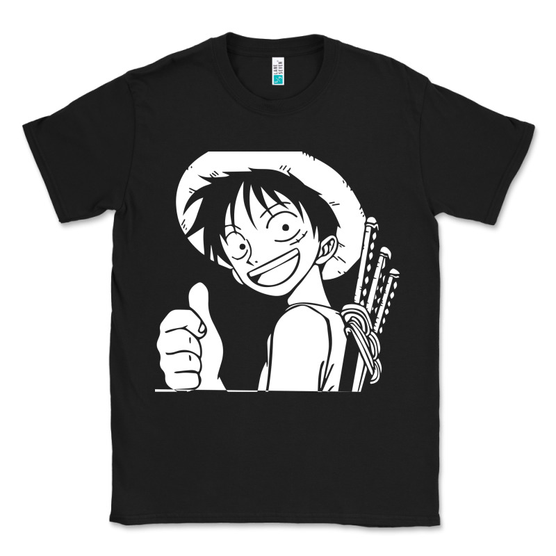 Luffy One Piece Classic Tee by linhVisuals | Teevron