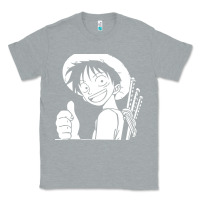 Heather Grey luffy one piece Classic Tee - linhVisuals