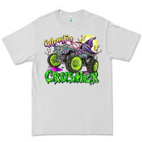 Dove Grey Monster Crusher Premium Tee - CowhideDigitalArt