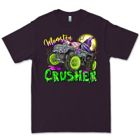 Plum Monster Crusher Premium Tee - CowhideDigitalArt