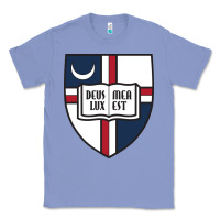 Colony Blue university catholic Classic Tee - linhVisuals