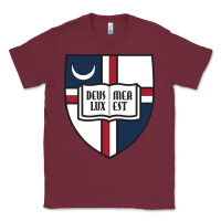 Burgundy university catholic Classic Tee - linhVisuals