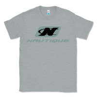 Heather Grey Nautique Boats Classic Tee - linhVisuals