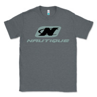 Charcoal Heather Nautique Boats Classic Tee - linhVisuals
