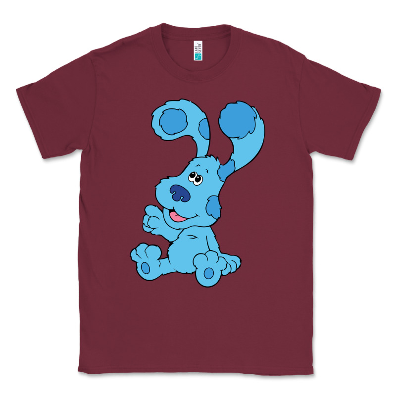 Blues Clues On Red Sofa Classic Tee by linhVisuals | Teevron