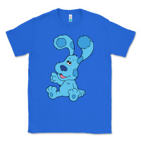 True Royal blues clues on red sofa Classic Tee - linhVisuals