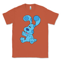 Copper blues clues on red sofa Classic Tee - linhVisuals