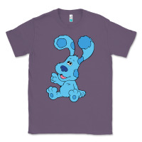 Lavender blues clues on red sofa Classic Tee - linhVisuals