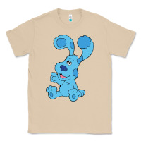 Mushroom blues clues on red sofa Classic Tee - linhVisuals