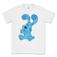 White blues clues on red sofa Classic Tee - linhVisuals