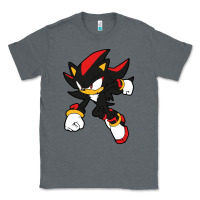 Charcoal Heather shadow the hedgehog Classic Tee - linhVisuals