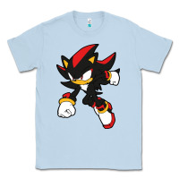 Dusty Blue shadow the hedgehog Classic Tee - linhVisuals