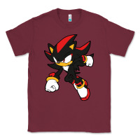 Burgundy shadow the hedgehog Classic Tee - linhVisuals