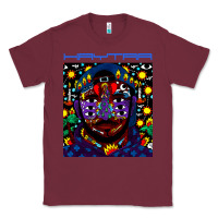 Burgundy kaytranada Classic Tee - linhVisuals