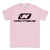 Bubblegum Pink Nautique Boats Classic Tee - linhVisuals