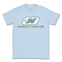 Dusty Blue Nautique Boats Classic Tee - linhVisuals