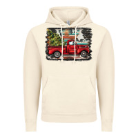 Vintage Artic christmas truck Vintage Hoodie - BarkalooDesign