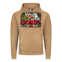Christmas Truck Vintage Hoodie | Teevron