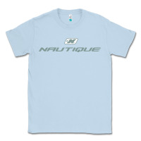 Dusty Blue Nautique Boats Classic Tee - linhVisuals