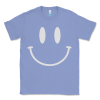 Colony Blue smily Classic Tee - linhVisuals