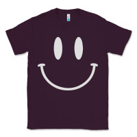 Plum smily Classic Tee - linhVisuals