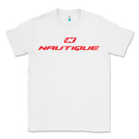 White Nautique Boats Classic Tee - linhVisuals